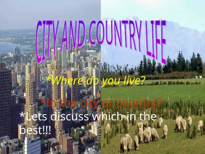 City and Country Life