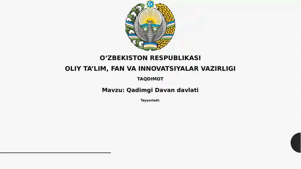 Qadimgi Davandavlati