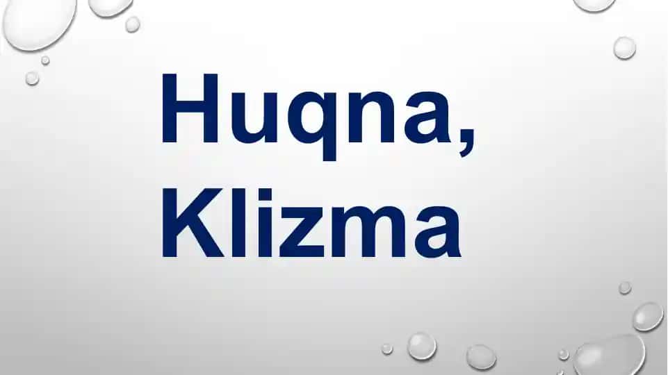 Huqna, Klizma