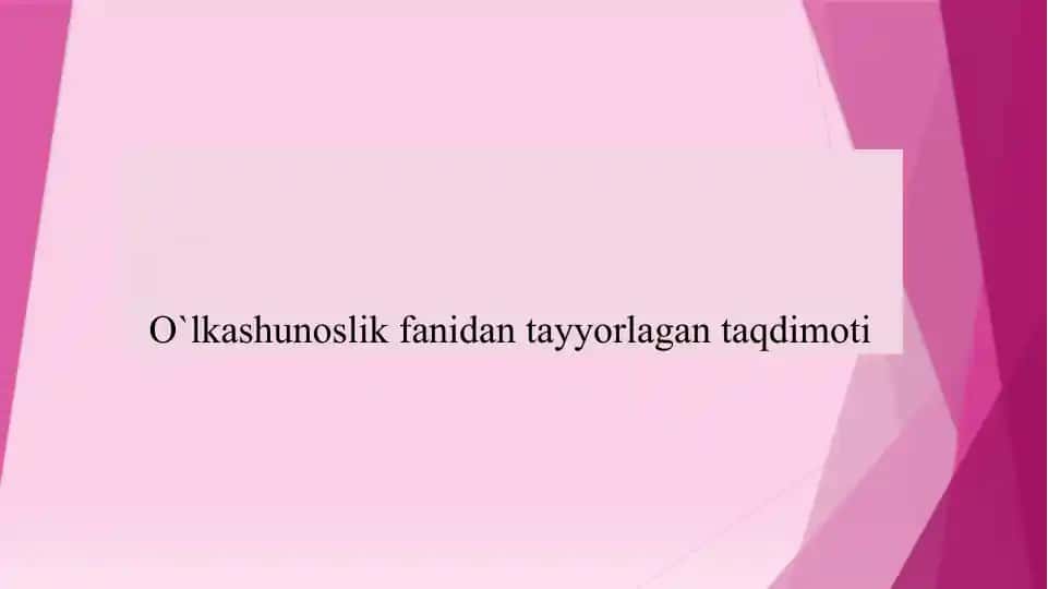 Surxandaryo viloyati o’simlik va hayvonot dunyosini o’rganish
