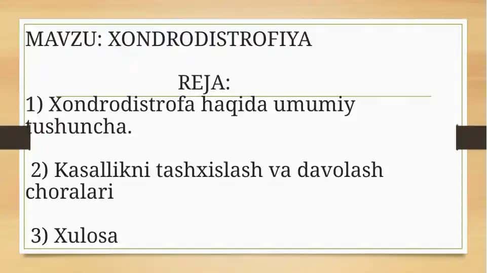 Xondrodistrofiya
