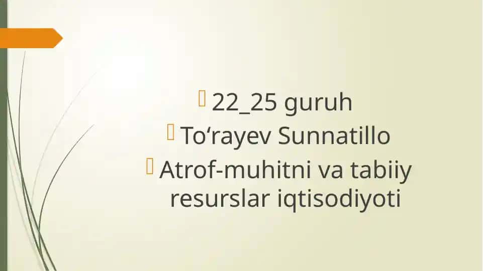 Mamlakatimiz milliy bog'lari va qo'riqxonalari