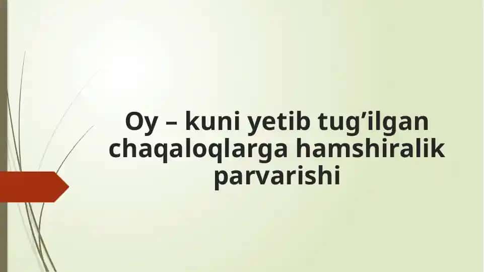 Chaqaloq oy – kunieti