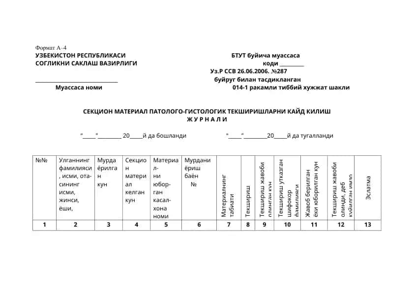 Медицинский журнал "Патолого-гистологические исследования"