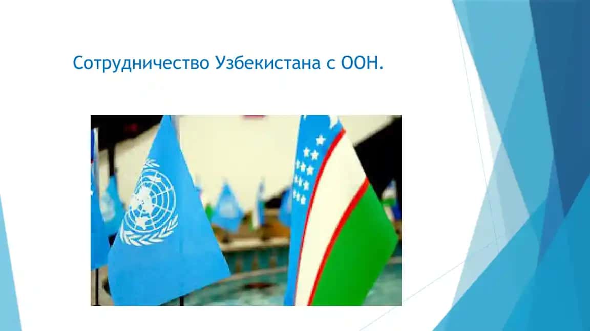 Сотрудничество Узбекистана с ООН