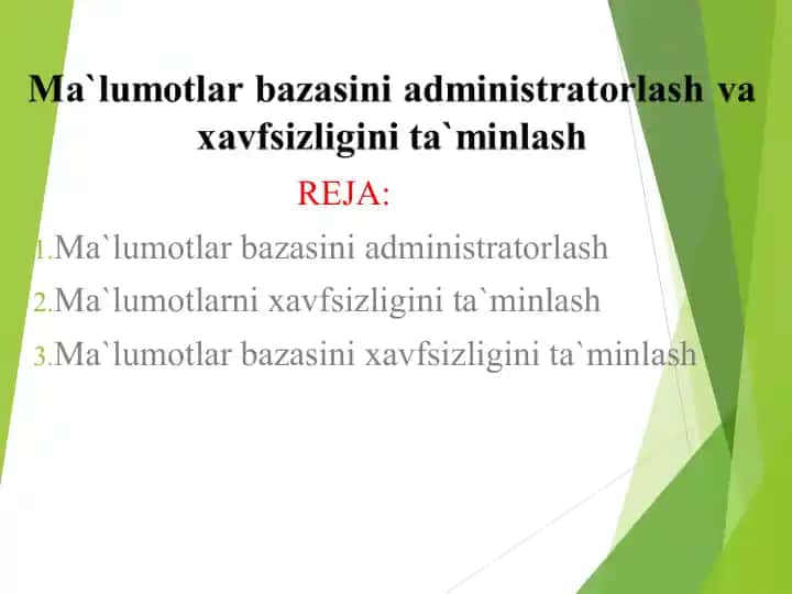 Ma`lumot bazasi administratori