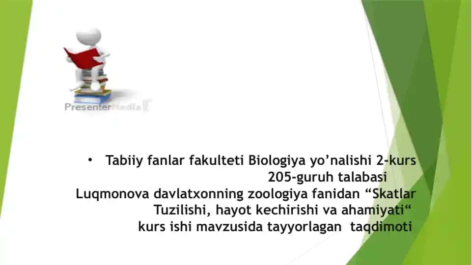 Skatlar Tuzilishi, hayot kechirishi va ahamiyati