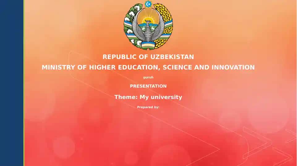 My university
