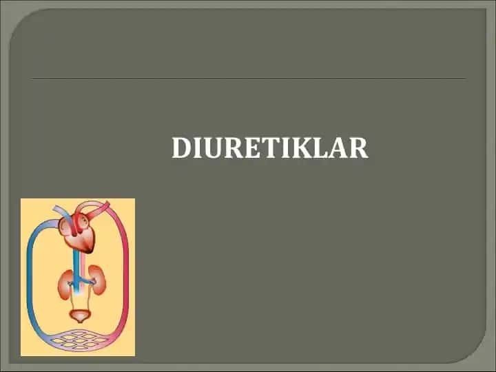 Diuretiklar