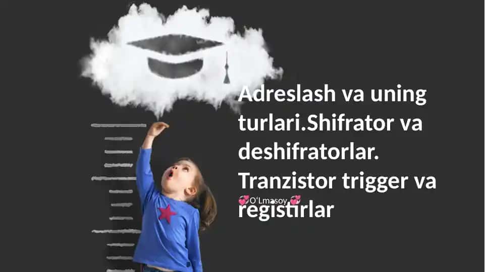 Tranzistor trigger va registirlar