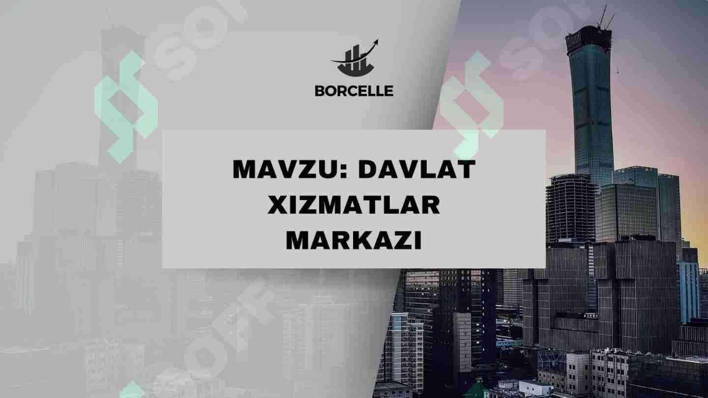 Davlat xizmatlar markazi