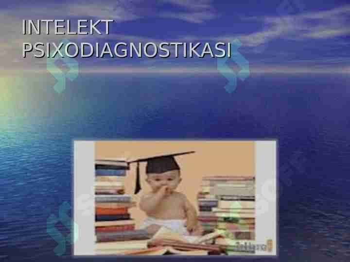 INTELEKT PSIXODIAGNOSTIKASI