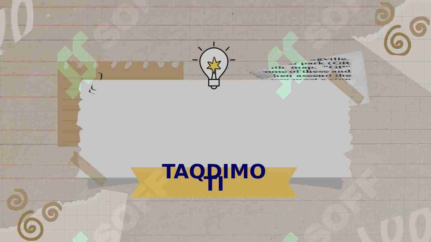 IQTISODIY TAHLILNI TASHKIL ETISH, YURITISH, XULOSALARNI SHAKLLANTIRISH SOHASIDAGI MUNOSABATLARNI TARTIBGA SOLISHNING ME'YORIY ASOSLARI