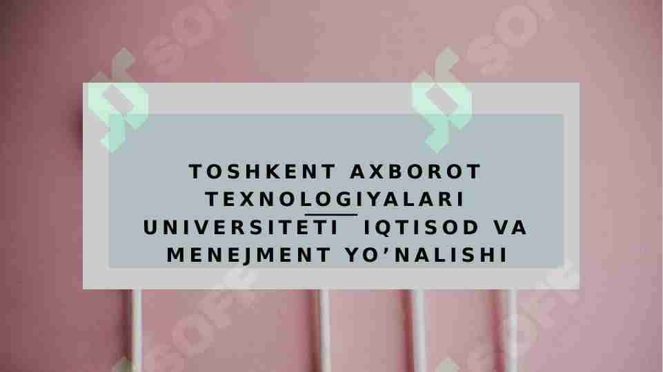 Iqtisodiy o’sish omillari va tiplari