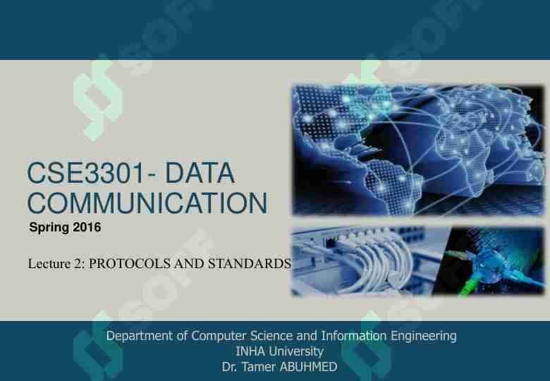 PROTOCOLS AND STANDARDS
