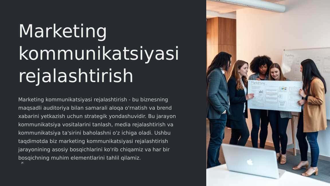 Marketing kommunikatsiyasi rejalashtirish