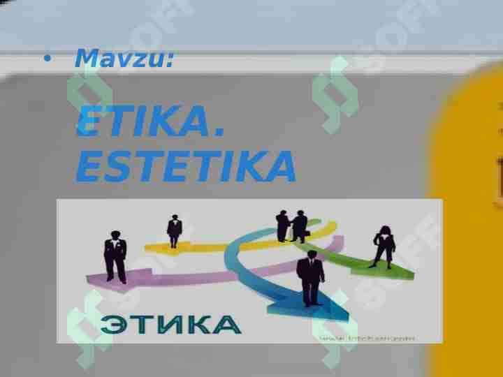 Etika va estetika