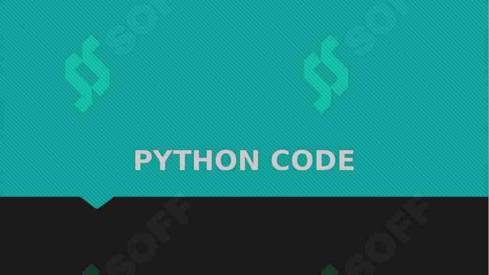 Python code