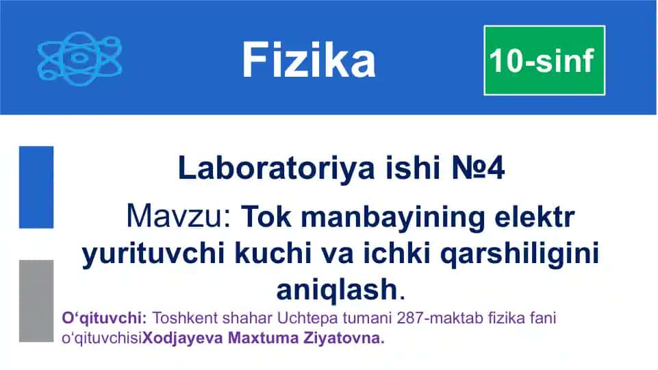 Laboratoriya ishi №4