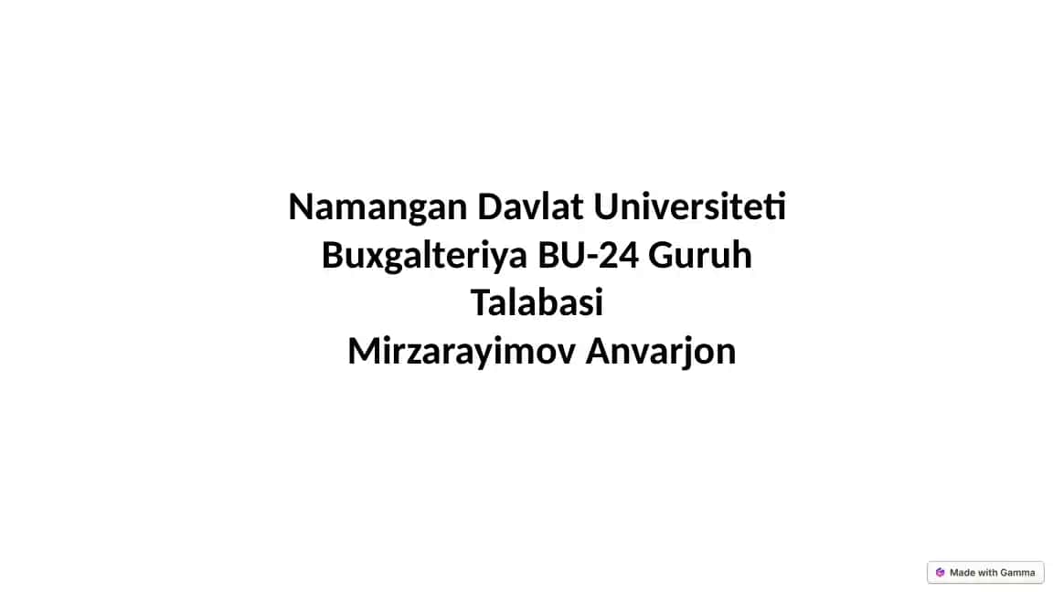 Axborot texnologiyalari infratuzilmasi