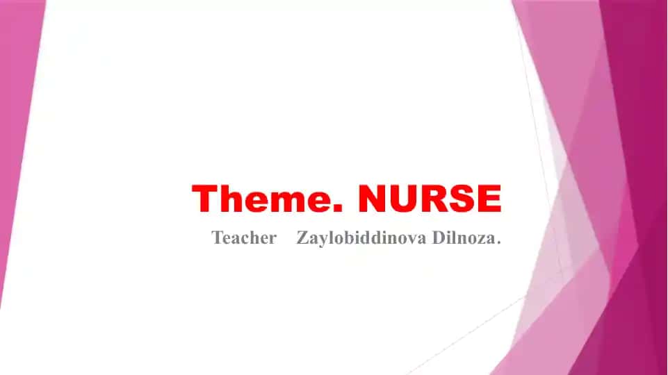 Nurse