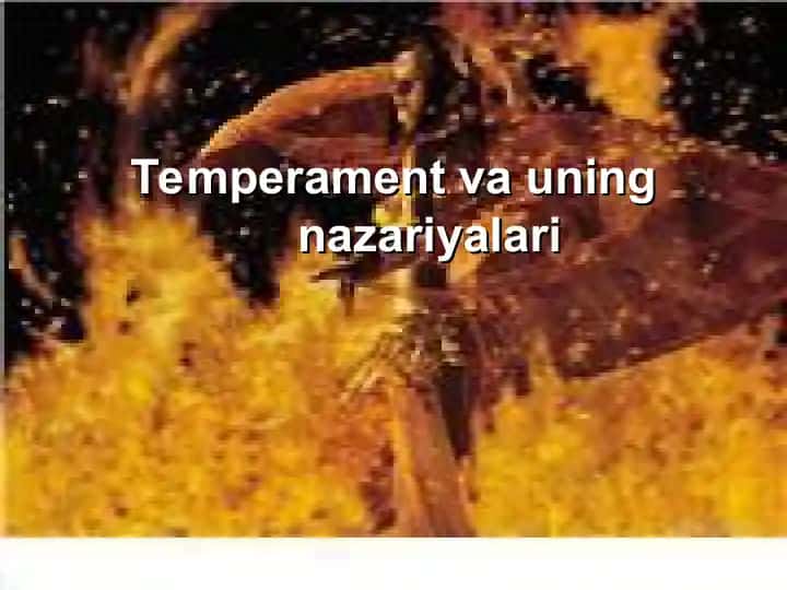 Temperament va uning nazariyalari