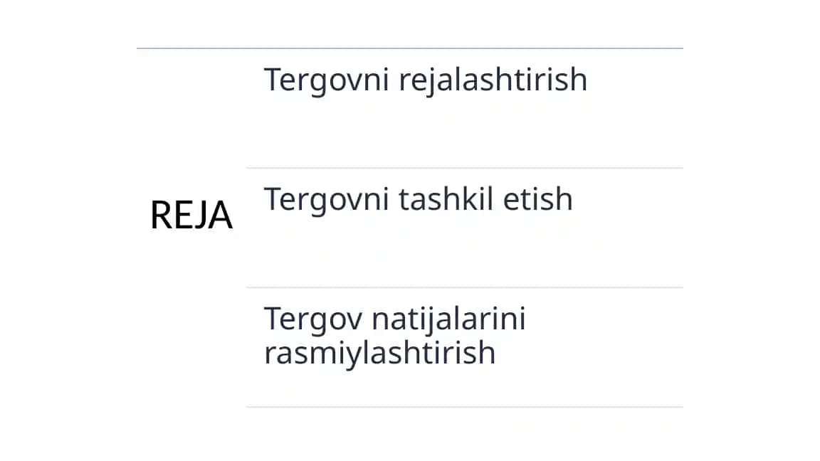Kriminalistika - tergovni rejalashtirish va tashkil etish