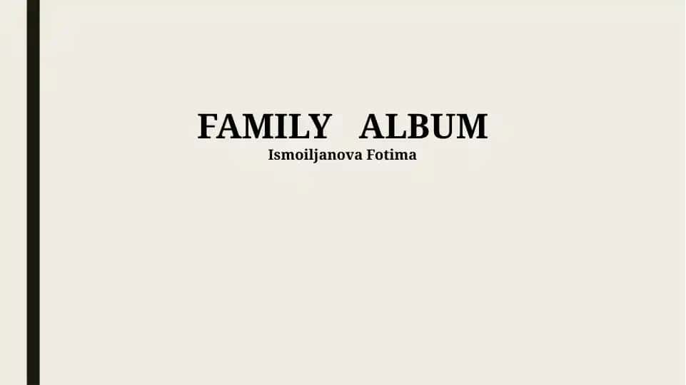 Family Album