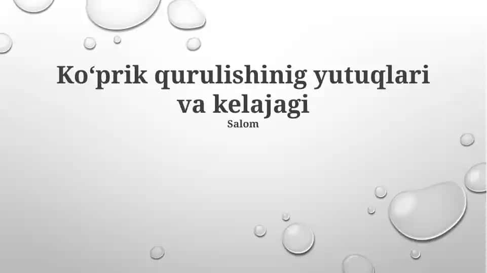 Ko'prik qurilishi