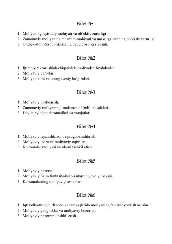 Moliyaviy boshqaruv