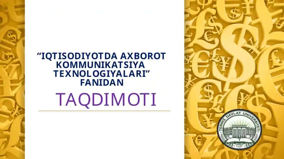 BUХGАLTЕRIYA SЕKTОRINI RАQАMLАSHTIRISH SАMАRАDОRLIGI.