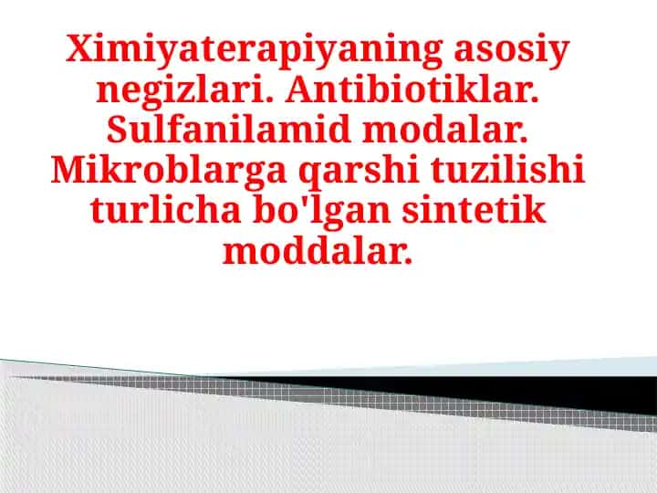 Ximiyaterapiya
