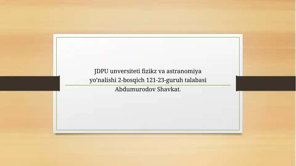 hadis ilmi va uning tarbiyaviy ahamiyati