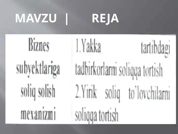Yakkatartibdagitadbirkorlar