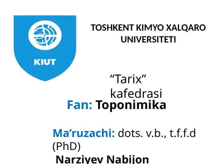 Qashqadaryo Surxondaryo toponimikasi