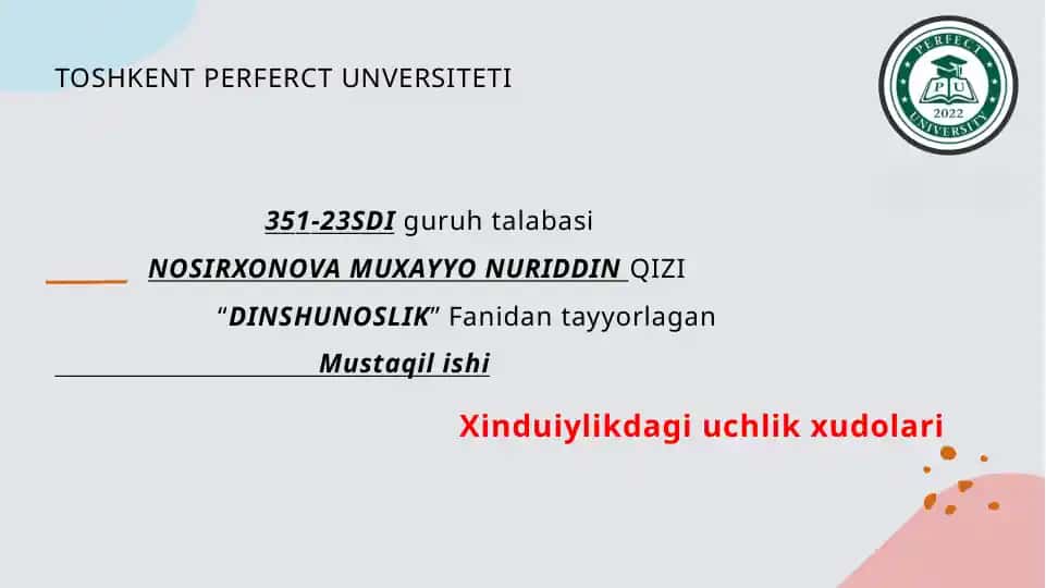 Xudoni tutish va tarqatish qonunlari