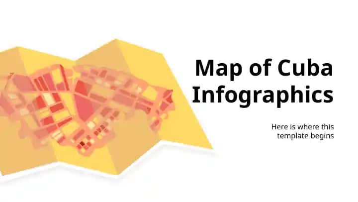 Map of Cuba Infographics