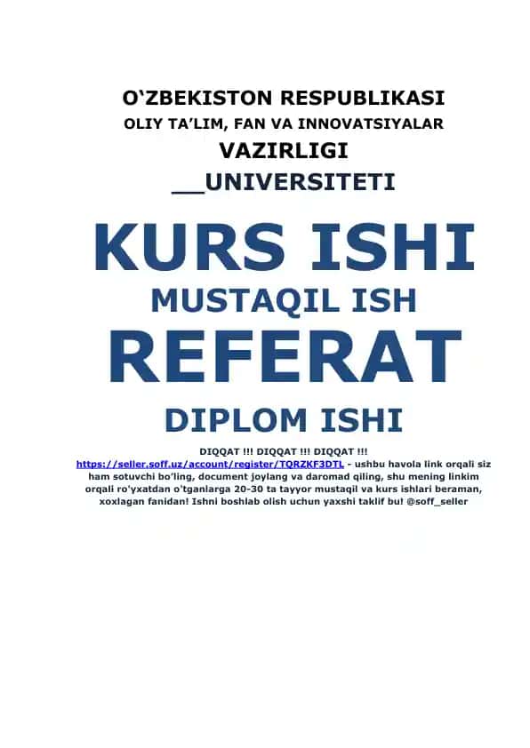 Sanoat tarmoqlarida samaradorligini oshirish yo’llari