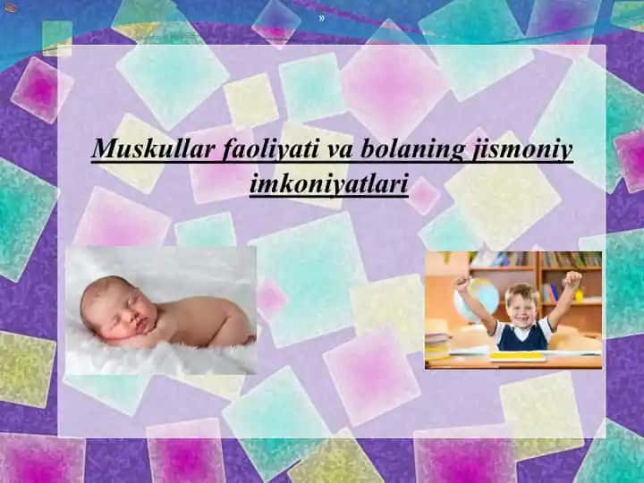 Mushaklar faoliyati va bularning jismoniy imkoniyatlari