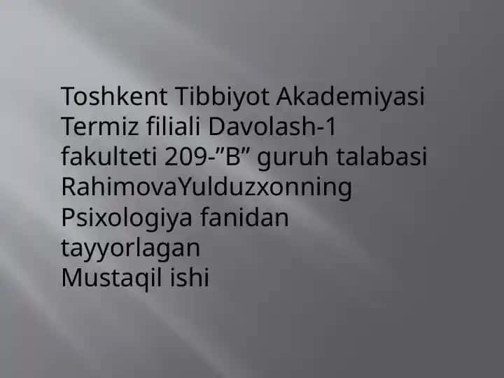 IJODIY TAQAKKURNI RIVOJLANTIRISH USULLARI.