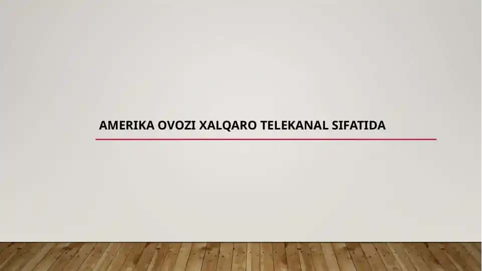 Amerika Ovozi