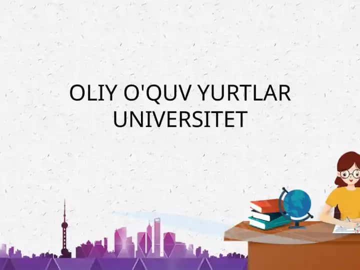 O‘zbekiston milliy universiteti