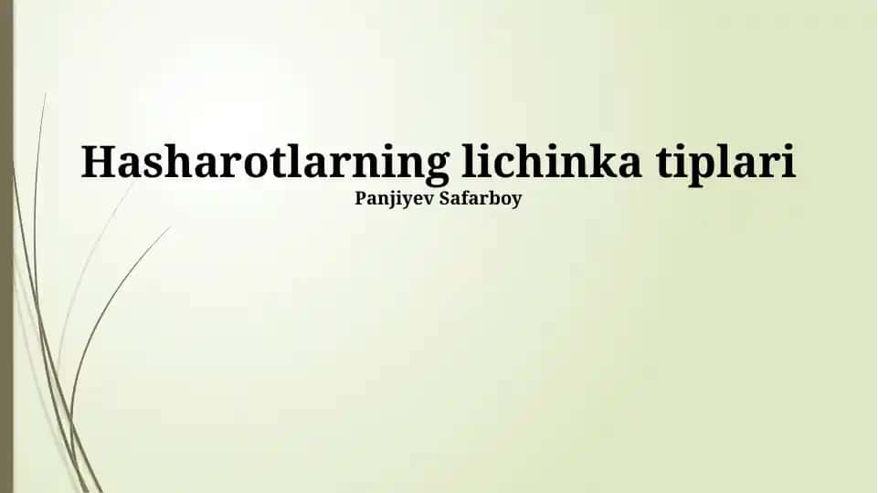 Qurt shakllarining tasnifi