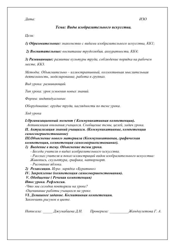 Виды изобразительного искусства