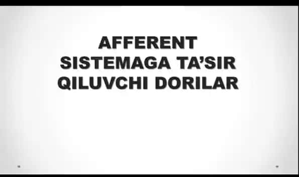 Lokal anestetiklar