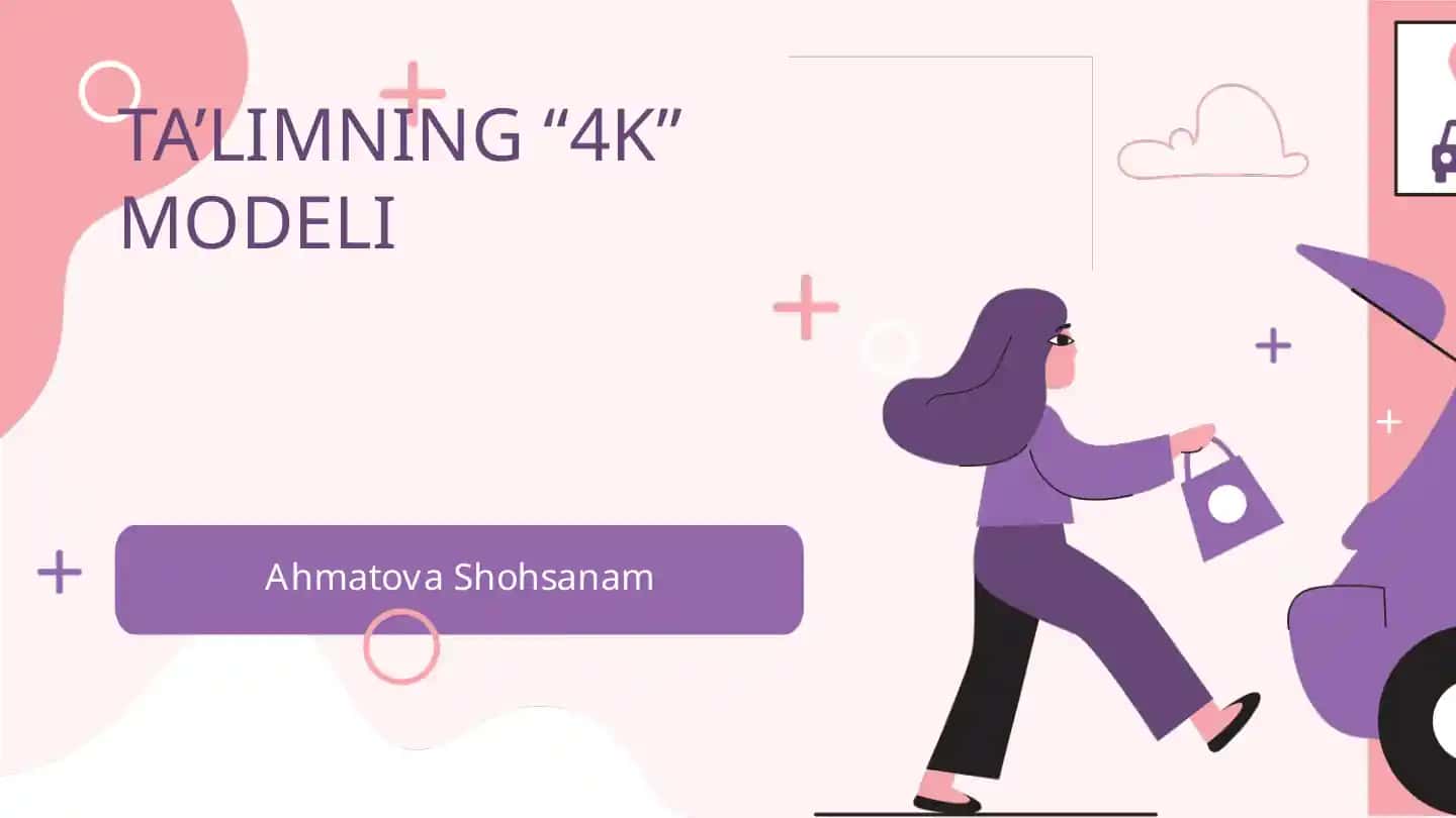 TA’LIMNING “4K” MODELI