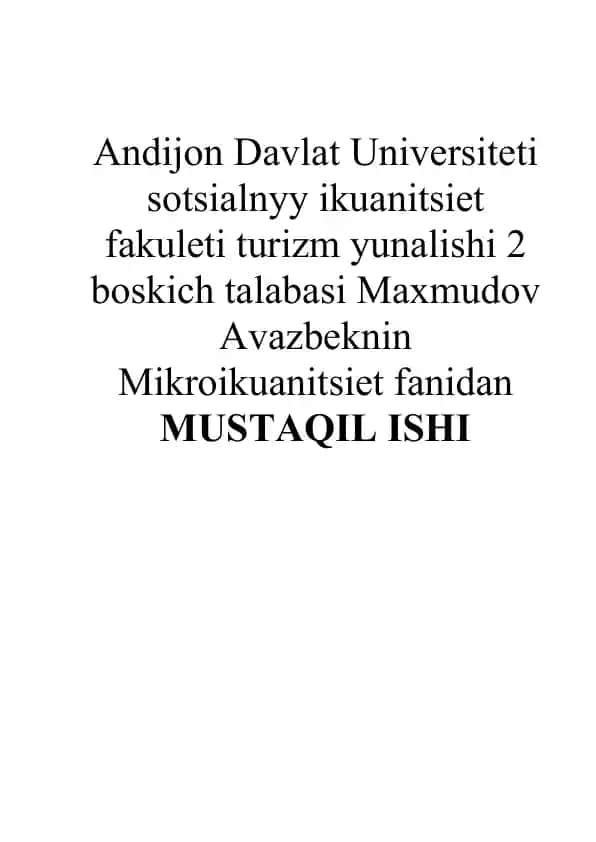 Ishlab chiqarish jarayonlarida zararli omillar va ulardan himoyalanish tadbirlari