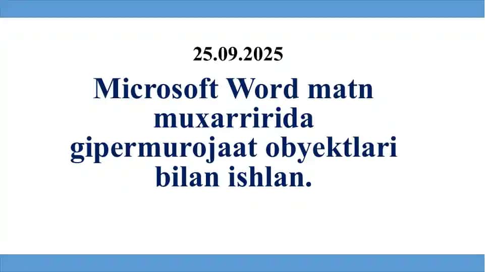 Microsoft Word