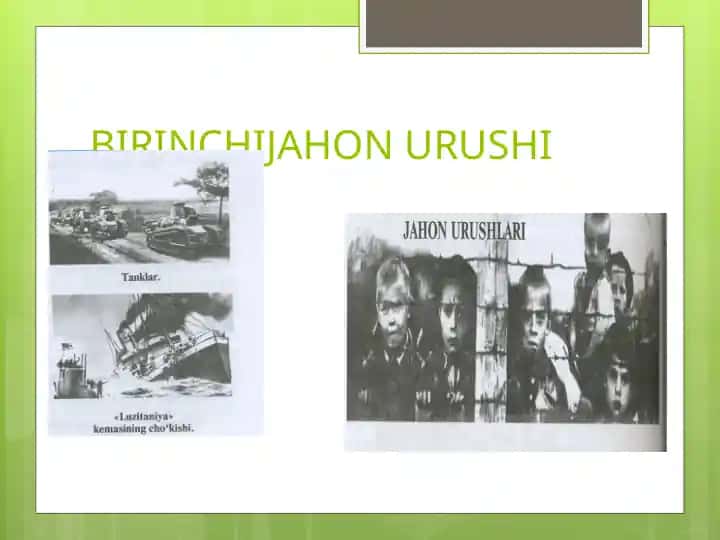 Birinchi Jahon Urushi