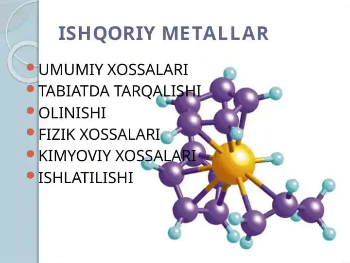 Ishqoriy metollar